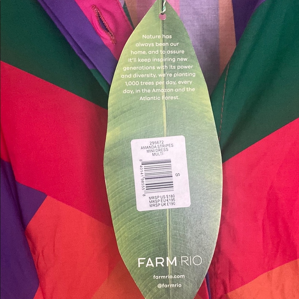 FARM Rio Colorful Geometric Midi Dress - Picture 6 of 9